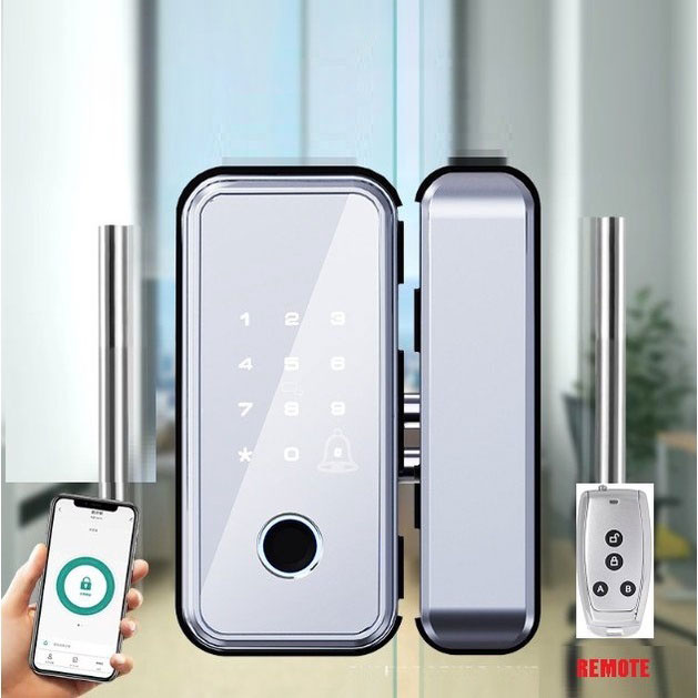 Khóa vân tay cho cửa kính King Guard KG-KB2S App Tuya - Ảnh 2