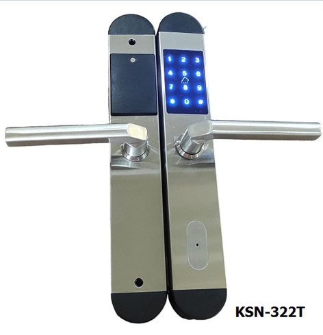 khóa cửa khách sạn thông minh KSN-322T cửa nhôm